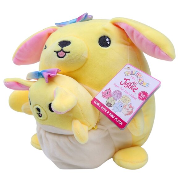 Justice Exclusive Merry The Golden Retriever Dog Mommy & Me 8.5" & 4" Plush Set - Picture 3 of 3